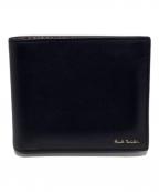 PAUL SMITHポールスミス）の古着「2つ折り財布」｜ブラック