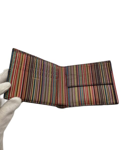 PAUL SMITH（ポールスミス）Paul Smith (ポールスミス) 2つ折り財布 ブラックの古着・服飾アイテム