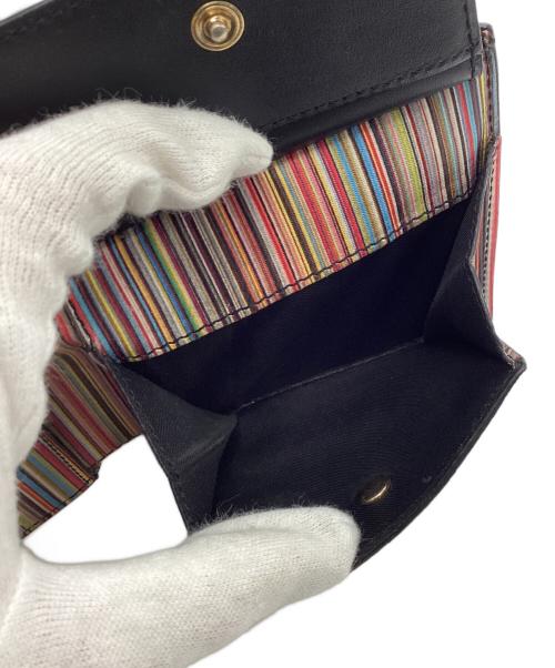 PAUL SMITH（ポールスミス）Paul Smith (ポールスミス) 2つ折り財布 ブラックの古着・服飾アイテム