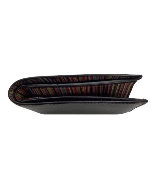 PAUL SMITH（ポールスミス）Paul Smith (ポールスミス) 2つ折り財布 ブラックの古着・服飾アイテム