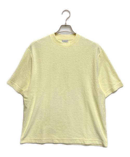 BURBERRY（バーバリー）BURBERRY (バーバリー) タオル地半袖カットソー イエロー サイズ:Mの古着・服飾アイテム