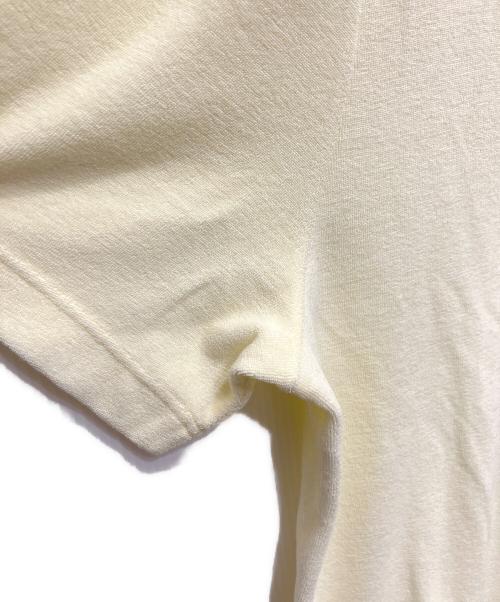BURBERRY（バーバリー）BURBERRY (バーバリー) タオル地半袖カットソー イエロー サイズ:Mの古着・服飾アイテム