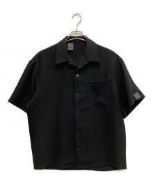 N.HOOLYWOOD（エヌ ハリウッド）の古着「Compile Line HALF SLEEVE BIG SHIRT」｜ブラック
