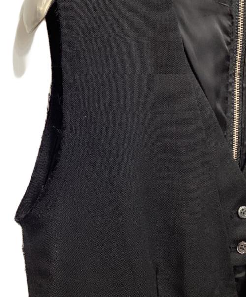 JOSE MOON（ジョゼムーン）JOSE MOON (ジョゼムーン) LAYERED SLIT PANEL DRESS ブラック サイズ:38の古着・服飾アイテム