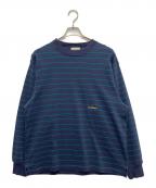 L.L.Beanエルエルビーン）の古着「Union Long-Sleeve Striped Tee（ユニオンロングスリーブストライプドティー）」｜ネイビー