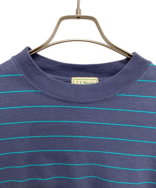 L.L.Bean（エルエルビーン）L.L.Bean (エルエルビーン) Union Long-Sleeve Striped Tee（ユニオンロングスリーブストライプドティー） ネイビー サイズ:Mの古着・服飾アイテム