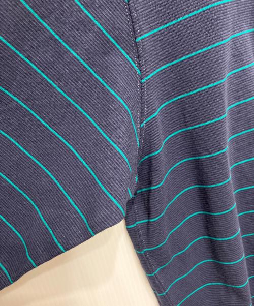 L.L.Bean（エルエルビーン）L.L.Bean (エルエルビーン) Union Long-Sleeve Striped Tee（ユニオンロングスリーブストライプドティー） ネイビー サイズ:Mの古着・服飾アイテム