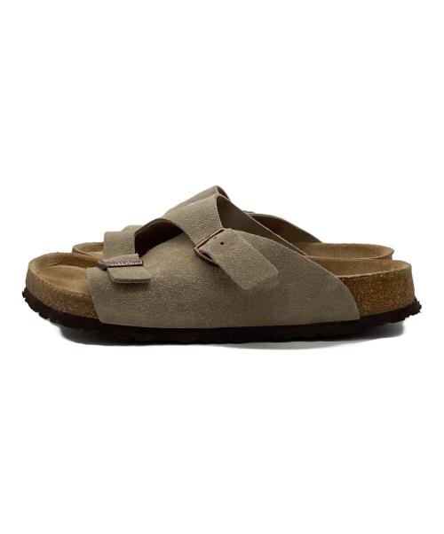 BIRKENSTOCK（ビルケンシュトック）BIRKENSTOCK (ビルケンシュトック) Zurich（チューリッヒ） ベージュ サイズ:39の古着・服飾アイテム