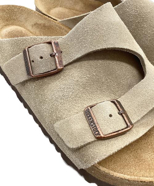 BIRKENSTOCK（ビルケンシュトック）BIRKENSTOCK (ビルケンシュトック) Zurich（チューリッヒ） ベージュ サイズ:39の古着・服飾アイテム