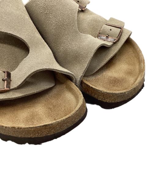 BIRKENSTOCK（ビルケンシュトック）BIRKENSTOCK (ビルケンシュトック) Zurich（チューリッヒ） ベージュ サイズ:39の古着・服飾アイテム