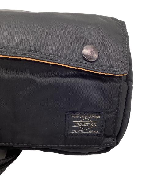 PORTER（ポーター）PORTER (ポーター) TANKERショルダーバッグ ブラックの古着・服飾アイテム
