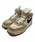 NIKEナイキ）の古着「AIR FORCE 1 MID 07 LX（エアフォース 1 ミッド 07 LX）」｜ベージュ