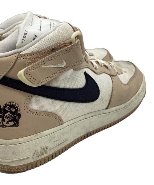 NIKE（ナイキ）NIKE (ナイキ) AIR FORCE 1 MID 07 LX（エアフォース 1 ミッド 07 LX） ベージュ サイズ:25の古着・服飾アイテム