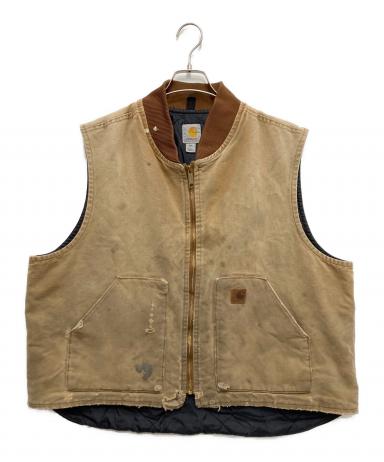 早いもの勝ち　即購入歓迎いたします。Carhartt ベージュ ジッパーベスト Carhartt カーハート ダックベスト ベージュ/B0805V-SO – PAGE