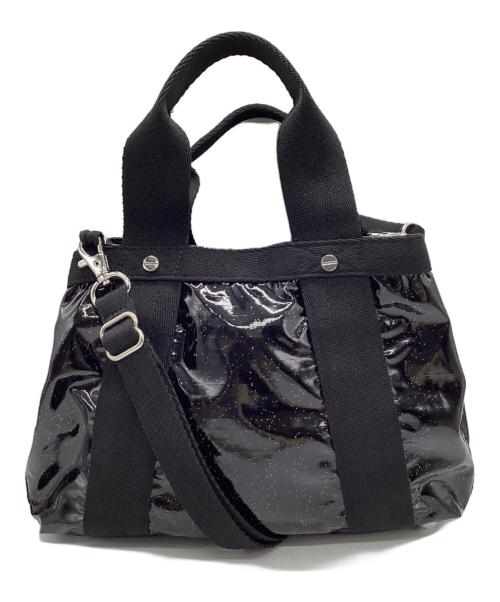 LeSportsac（レスポートサック）LeSportsac (レスポートサック) 2WAYバッグ ブラックの古着・服飾アイテム
