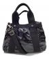 LeSportsac（レスポートサック）の古着「2WAYバッグ」｜ブラック
