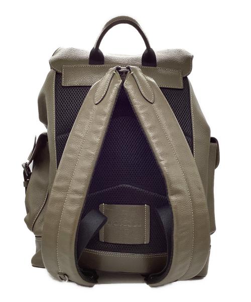 COACH（コーチ）COACH (コーチ) ハドソン レザーリュック オリーブの古着・服飾アイテム