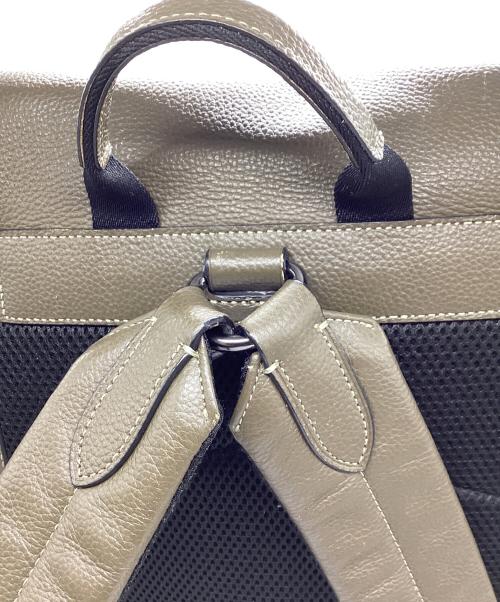 COACH（コーチ）COACH (コーチ) ハドソン レザーリュック オリーブの古着・服飾アイテム