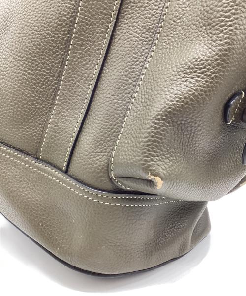 COACH（コーチ）COACH (コーチ) ハドソン レザーリュック オリーブの古着・服飾アイテム