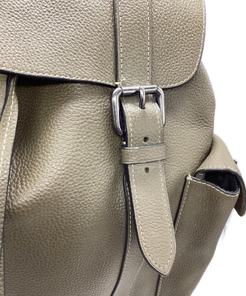 COACH（コーチ）COACH (コーチ) ハドソン レザーリュック オリーブの古着・服飾アイテム