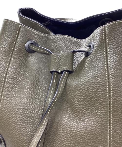 COACH（コーチ）COACH (コーチ) ハドソン レザーリュック オリーブの古着・服飾アイテム