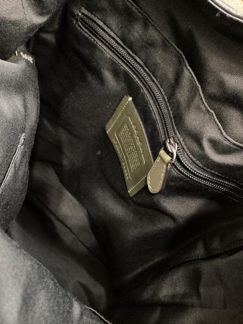 COACH（コーチ）COACH (コーチ) ハドソン レザーリュック オリーブの古着・服飾アイテム