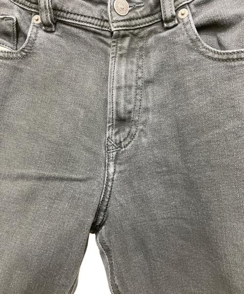 DIESEL（ディーゼル）DIESEL (ディーゼル) スキニーデニムパンツ グレー サイズ:81㎝(W32)の古着・服飾アイテム