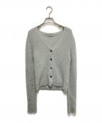 BARNEYS NEWYORKバーニーズ・ニューヨーク）の古着「シャギーモヘヤカーディガン」｜グレー