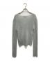 BARNEYS NEWYORK (バーニーズ・ニューヨーク) シャギーモヘヤカーディガン グレー サイズ:S：4000円