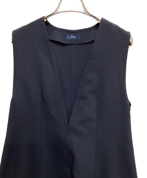 SHIPS（シップス）SHIPS (シップス) ジャンパードレス ネイビー サイズ:freeの古着・服飾アイテム
