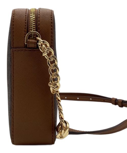 MICHAEL KORS（マイケル・コース）MICHAEL KORS (マイケル・コース) ショルダーバッグ ブラウンの古着・服飾アイテム