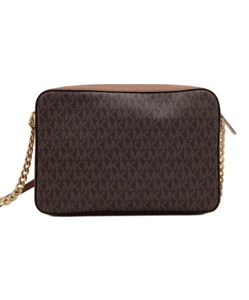 MICHAEL KORS（マイケル・コース）MICHAEL KORS (マイケル・コース) ショルダーバッグ ブラウンの古着・服飾アイテム