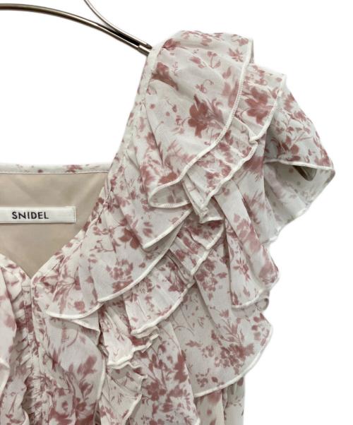 Snidel（スナイデル）Snidel (スナイデル) プリーツフリルワンピース ピンク サイズ:00の古着・服飾アイテム