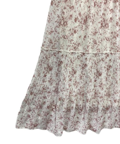 Snidel（スナイデル）Snidel (スナイデル) プリーツフリルワンピース ピンク サイズ:00の古着・服飾アイテム