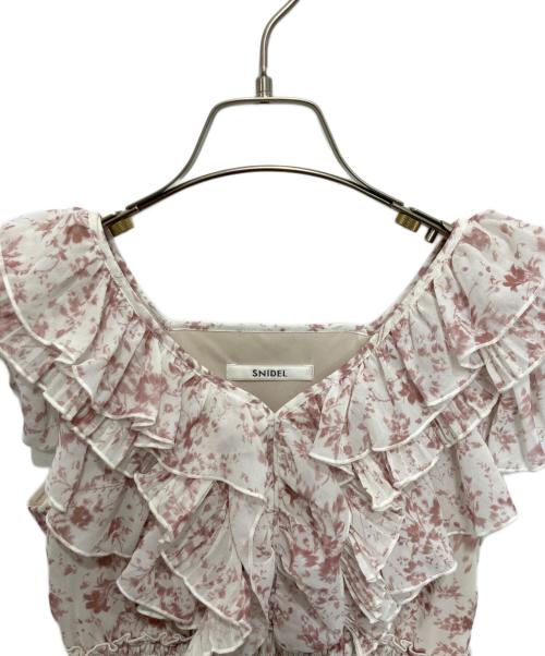 Snidel（スナイデル）Snidel (スナイデル) プリーツフリルワンピース ピンク サイズ:00の古着・服飾アイテム
