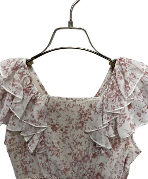 Snidel（スナイデル）Snidel (スナイデル) プリーツフリルワンピース ピンク サイズ:00の古着・服飾アイテム