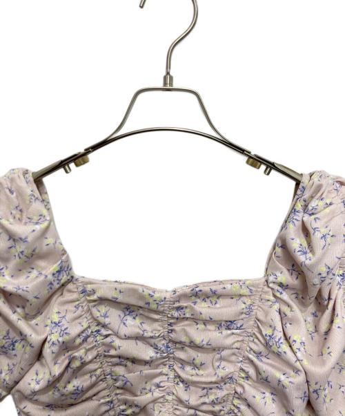 Snidel（スナイデル）Snidel (スナイデル) バリエプリントワンピース ピンクの古着・服飾アイテム