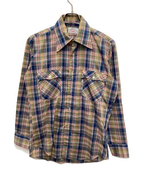LEVI'S（リーバイス）LEVI'S (リーバイス) チェックシャツ マルチカラー サイズ:Mの古着・服飾アイテム