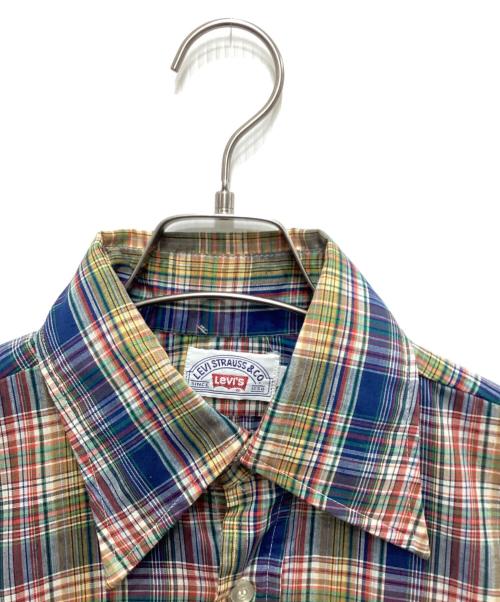 LEVI'S（リーバイス）LEVI'S (リーバイス) チェックシャツ マルチカラー サイズ:Mの古着・服飾アイテム