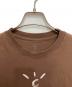 中古・古着 Cactus Jack by Travis Scott (カクタスジャック バイ トラヴィス スコット) UTOPIA T-Shirt ブラウン サイズ:L：6000円