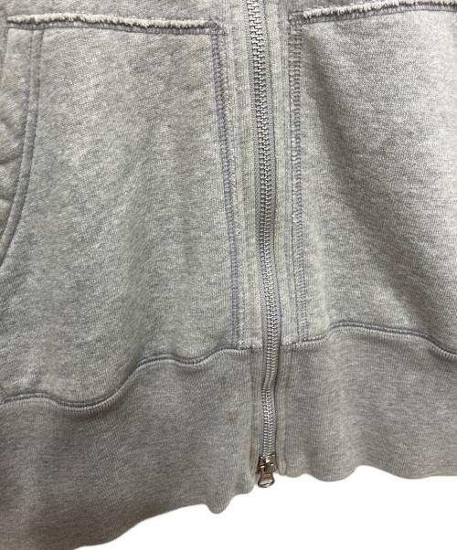 LOOPWHEELER（ループウィラー）LOOPWHEELER (ループウィラー) BEAMS PLUS (ビームスプラス) 別注ジップパーカー グレー サイズ:Lの古着・服飾アイテム