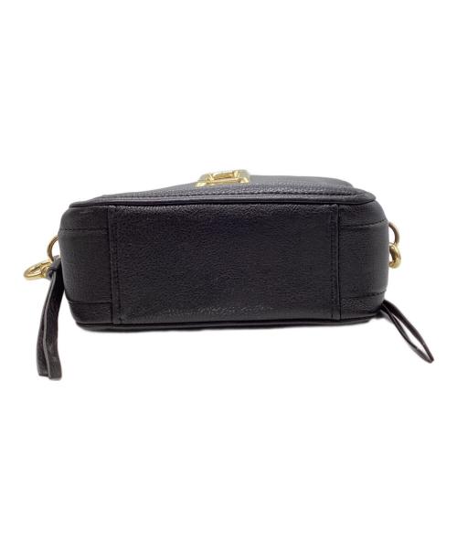 MARC JACOBS（マークジェイコブス）MARC JACOBS (マークジェイコブス) THE SNAPSHOTショルダーバッグ ブラックの古着・服飾アイテム