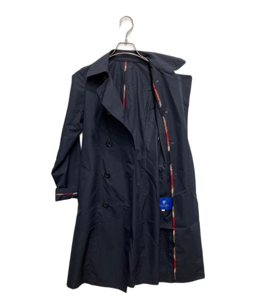 BLUE LABEL CRESTBRIDGE（ブルーレーベルクレストブリッジ）BLUE LABEL CRESTBRIDGE (ブルーレーベルクレストブリッジ) トレンチコート ネイビー サイズ:36の古着・服飾アイテム