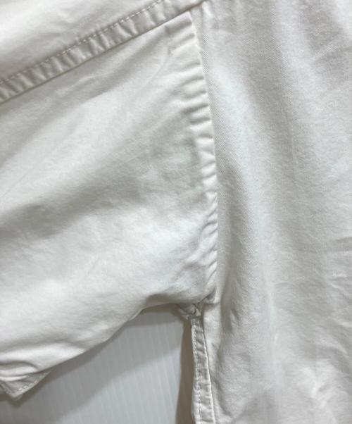 blanc basque（ブランバスク）blanc basque (ブランバスク) パールボタンシャツ ホワイト サイズ:38の古着・服飾アイテム