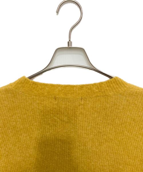 JOURNAL STANDARD（ジャーナルスタンダード）JOURNAL STANDARD (ジャーナルスタンダード) ヤクブレンドワイド クルーネック ニット イエロー サイズ:Sの古着・服飾アイテム