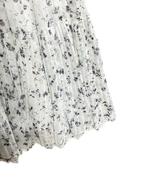 Snidel（スナイデル）Snidel (スナイデル) Sustainableフリルワンピース ブルー サイズ:2の古着・服飾アイテム