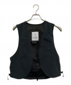 YDOTワイドット）の古着「FUSION VEST」｜ブラック
