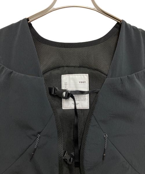 YDOT（ワイドット）YDOT (ワイドット) FUSION VEST ブラック サイズ:free 未使用品の古着・服飾アイテム