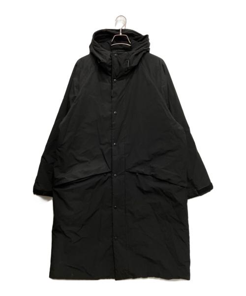 ATON（エイトン）ATON (エイトン) ASAKO NYLON HOODED COAT ブラック サイズ:6の古着・服飾アイテム