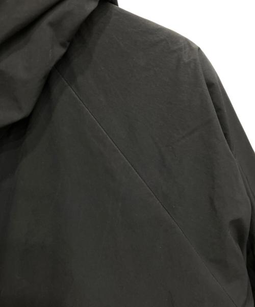 ATON（エイトン）ATON (エイトン) ASAKO NYLON HOODED COAT ブラック サイズ:6の古着・服飾アイテム